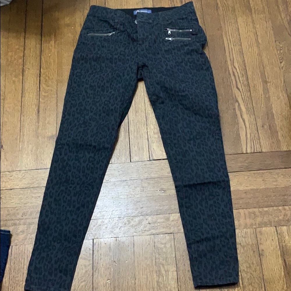 Democracy leopard print pants